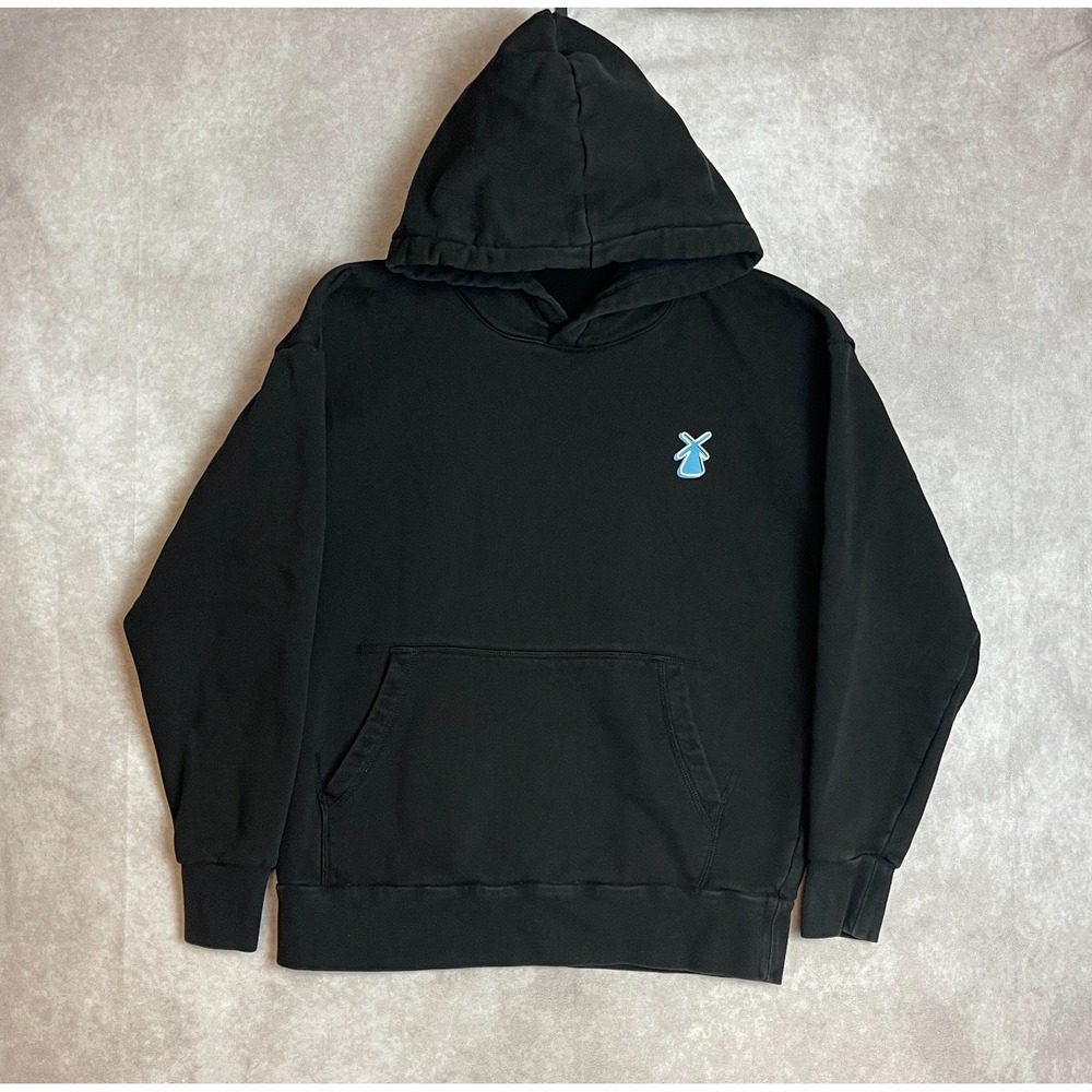 Dutch Bros Hoodie Adult Small Black Sweatshirt Coffee Pullover Casual